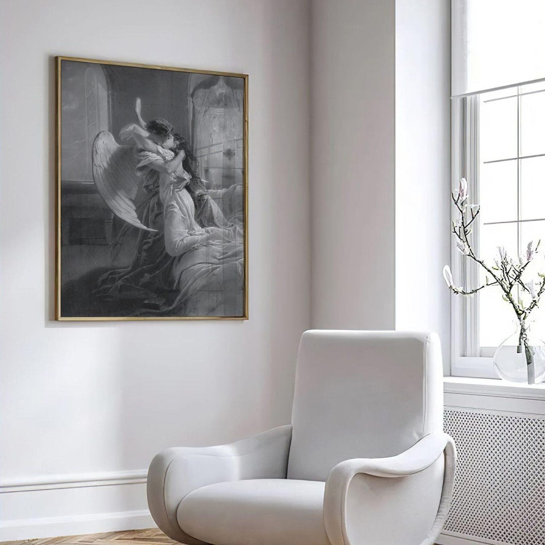 Mihaly Von Zichy Romantic Encounter (the Demon) | Vintage