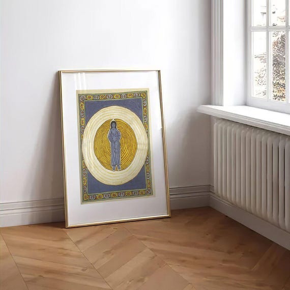 アート・デザイン・音楽 Bilder des Herzens. Schriftkunstwerke Hildegard Von Bingen the Trinity Scivias Codex: Book II - 2nd