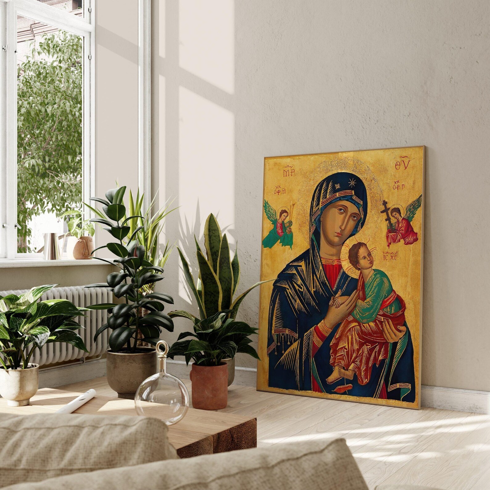 Mary Our Lady of Perpetual Help Byzantine Jesus | Blessed Virgin Mary ...