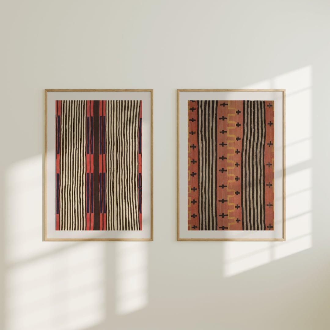 Set of 2 or 3 Native North American Hispanic Blankets | Two Navajo ...