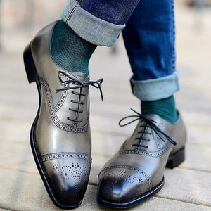 Handmade oxfords, Leather oxford shoes, Handcrafted oxfords, Men&#39;s oxford shoes, Vintage oxford shoes, Custom leather oxfords, Hand-stitched