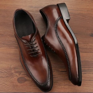Men&#39;s Formal Dress Shoes Classic Oxford, Handmade oxfords, Leather oxford shoes, Handcrafted oxfords, Men&#39;s oxford shoes, Custom leather