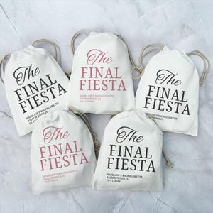 Mexico Bachelorette Tote Bag, Final Fiesta Tote Bag, Tequila Custom ...