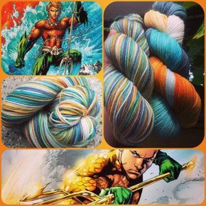 The King of Seven Seas-- 462 yds/ Sock yarn