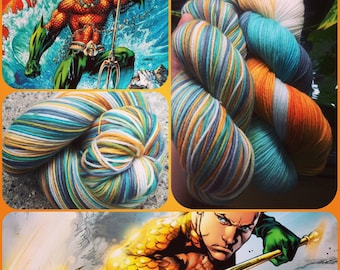 The King of Seven Seas-- 462 yds/ Sock yarn