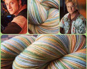 Leaf on the Wind --Sock Yarn/ 462 yds