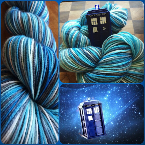 Time And Relative Dimensions In Space-- Sock Yarn/462 yds