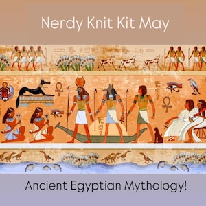 Nerdy Knit Kit Subscription Box- One Month
