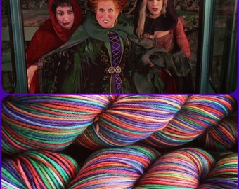 Put a Spell on You -- Sock Yarn/ 462 yds