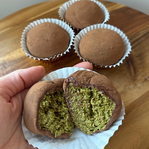 Chewy Pistachio Kataifi Filled Cookies, Dubai Chocolate Style, Gourmet Bakery Treat