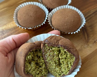 Dubai Chocolate Chewy Cookie – Pistachio Cream Filling, Middle Eastern Dessert (4 Pack)