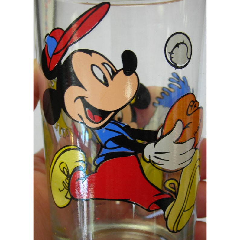 Pair Mickey and Minnie Mouse Novelty Drink Glasses Walt Disney Etsy