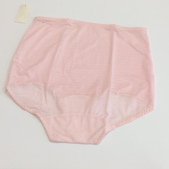 1960s Pink and White Stripe Undies Panties New Ol… - image 2