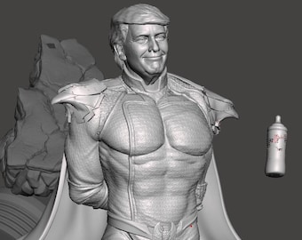 3D STL - TRUMPLANDER