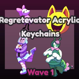 PREORDINA i portachiavi Regretevator Parte 1 (Mozelle, Melanie, Pilby, DR RETRO)