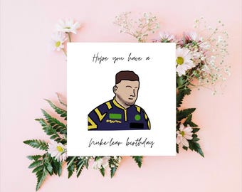 Luke Littler Birthday Cards | Hand-Drawn