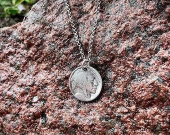 Collar de níquel de búfalo
