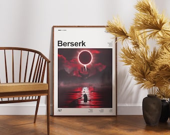 Impression d'art Berserk Eclipse | Affiche de manga et d'anime