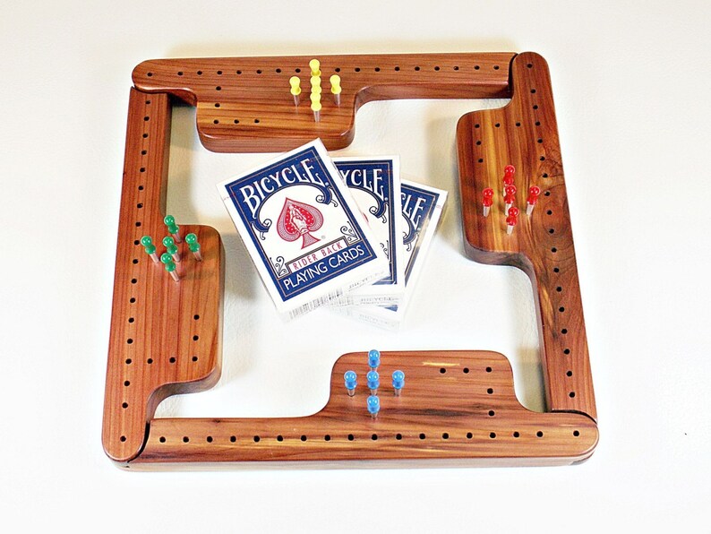 Pegs and Jokers Game Set Tennessee Red Cedar Free Shipping Etsy