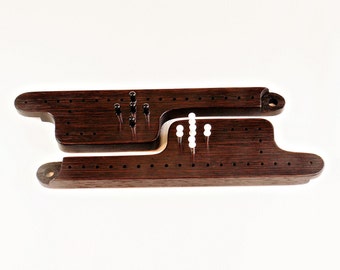 Wenge Pegs and Jokers Expansion Set – Hand-Crafted Interlocking Game Boards