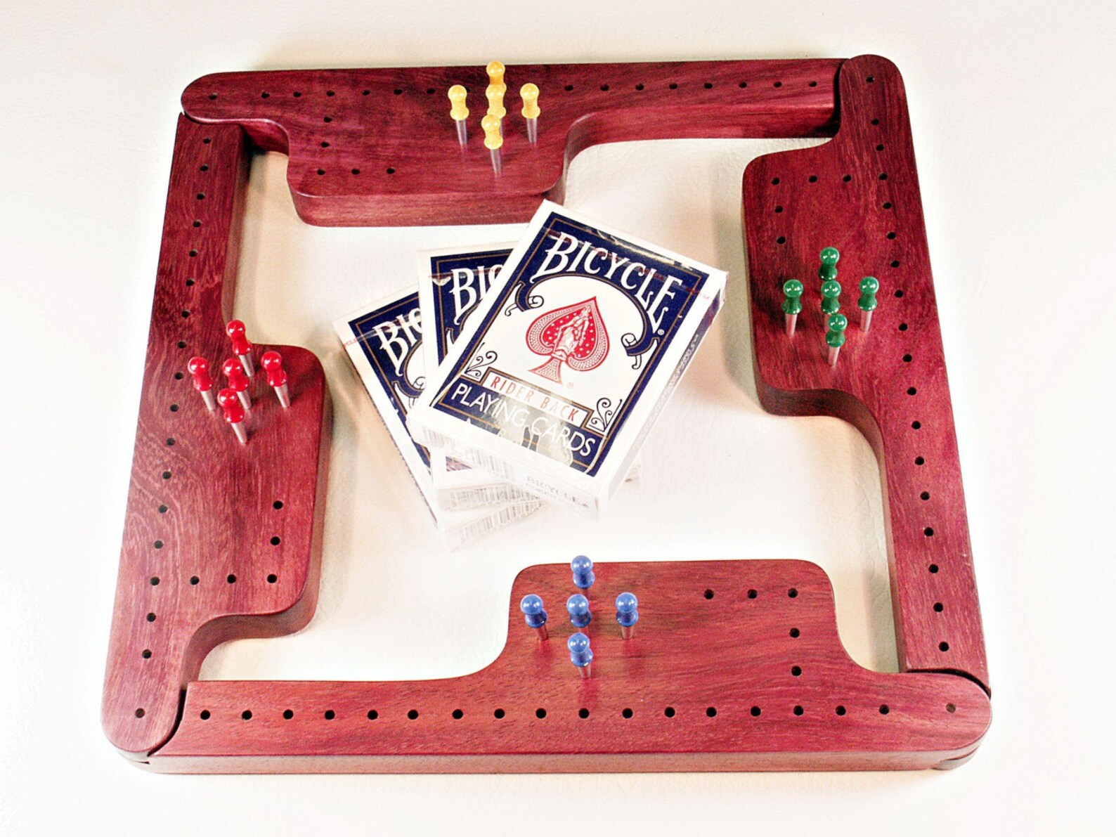 Pegs and Jokers Game Set Purpleheart Free Shipping Etsy
