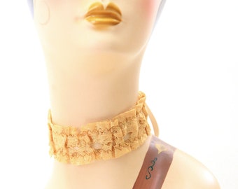 Girocollo in pizzo oro-collana girocollo donna-stile vittoriano chokers-collare di moda-un sacco di colori