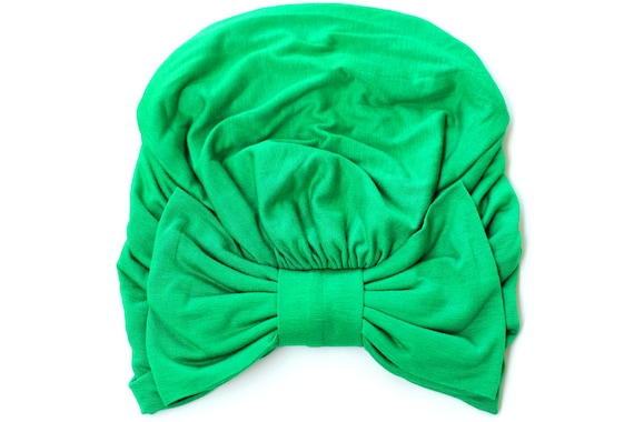 Women’s Turban Green Knit - Hair Accessories Amazon.com : XTREND 1 Piece Stretch Head Wrap Jersey Turban  main image 2