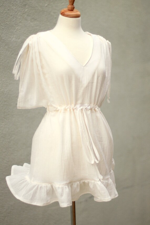 lazy kimono sleeve dress