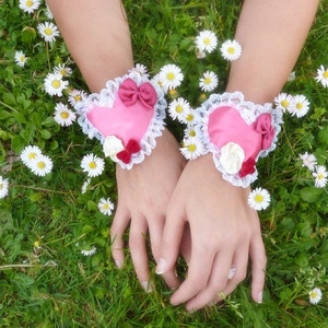 Valentines Day Fashion Cuffs by Mademoiselle Mermaid image 1