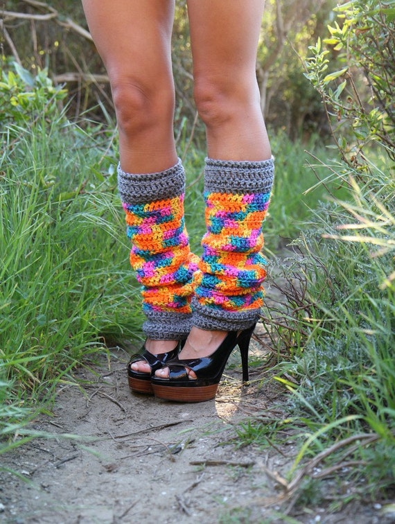 Colorful 2024 leg warmers