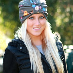 Futuristic Fashion - Space Print Turban - Hair Wrap