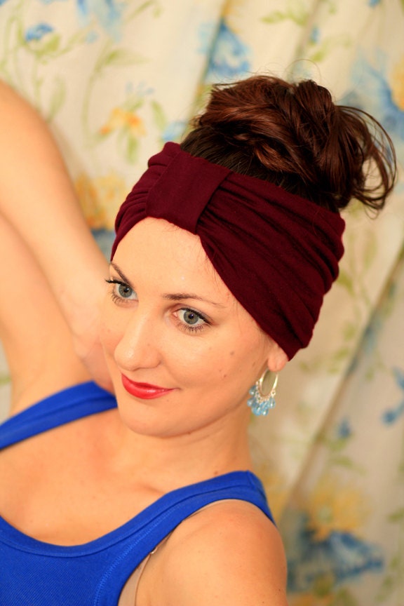 Turban Headband Two Piece Double Braid Turban Beanie Set by Cardani | Soft  main image 2