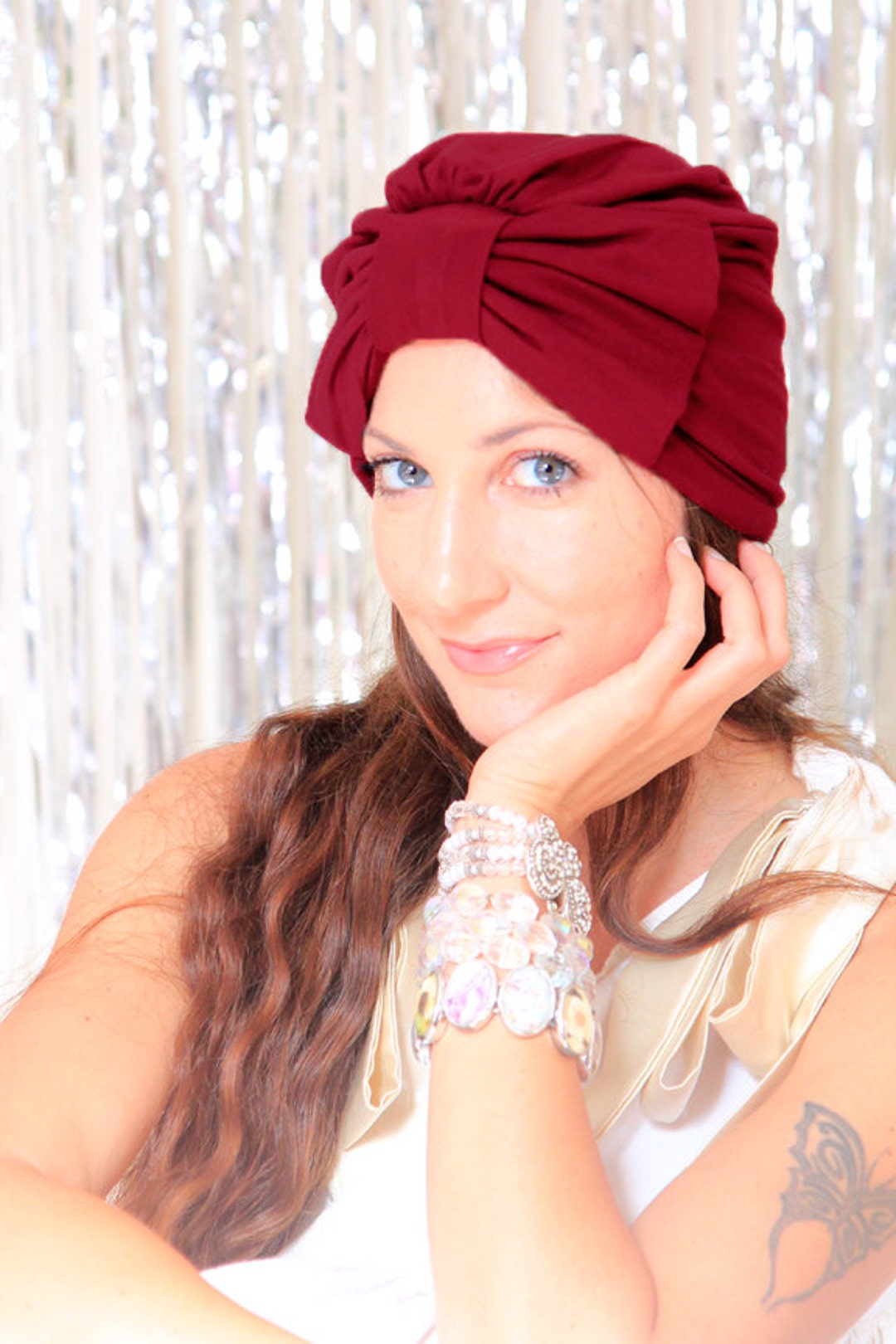 marihoja India Silk Turban Hat