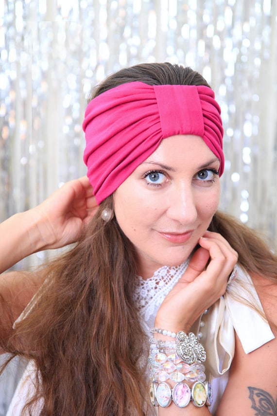 Wide Headbands- Coral Tattoo Wide Headbands- Coral Tattoo