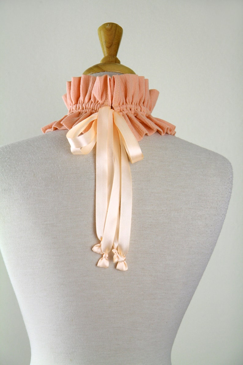 Fine Pointelle Collar Set - Petal Ruffle main image 1