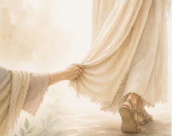 Jesus decor, Redeemer,  8x10, 16x20 digital downloads, Walk with Me, Christian Art, bonus watercolor, coloring page, LDS