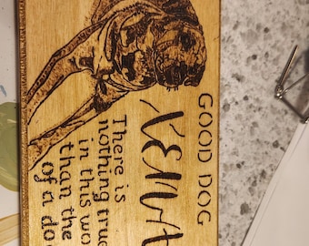 handmade wood burned portraits