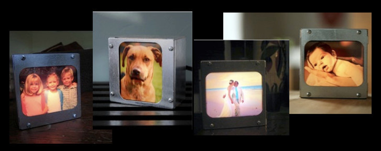 PERSONALIZED Magic Lantern Slide Light Box Etsy