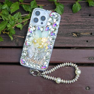 Bling Butterfly Crystal Phone Case: iPhone 16/17 Pro Max, Galaxy