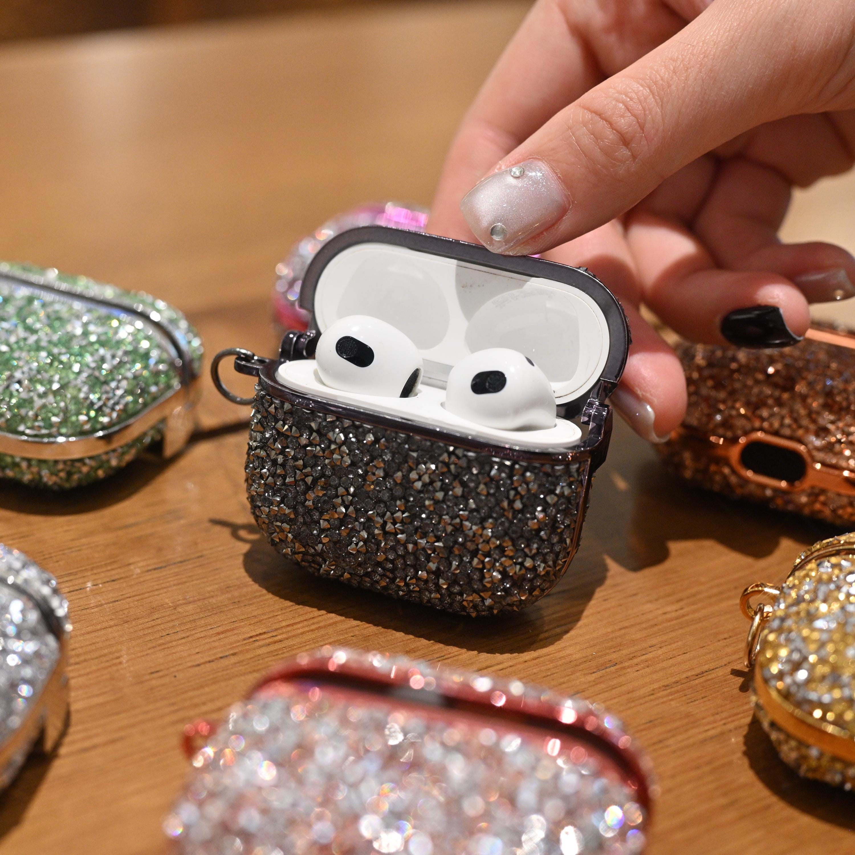 Swarovski airpods - Etsy 日本