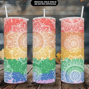 Cuss Word Mandala | Swear Word Tumbler Design | 20 oz Hidden Cuss Words Mandala | Hidden Cuss Words Mandala Design Wrap Sublimation