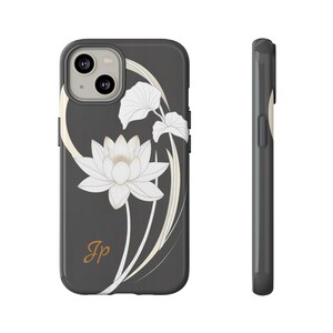 Lotus Flower Phone Case | Tough Cases for Nature Lovers | Bohemian Style | Gift for Her, Floral Design, Unique Tech Accessories