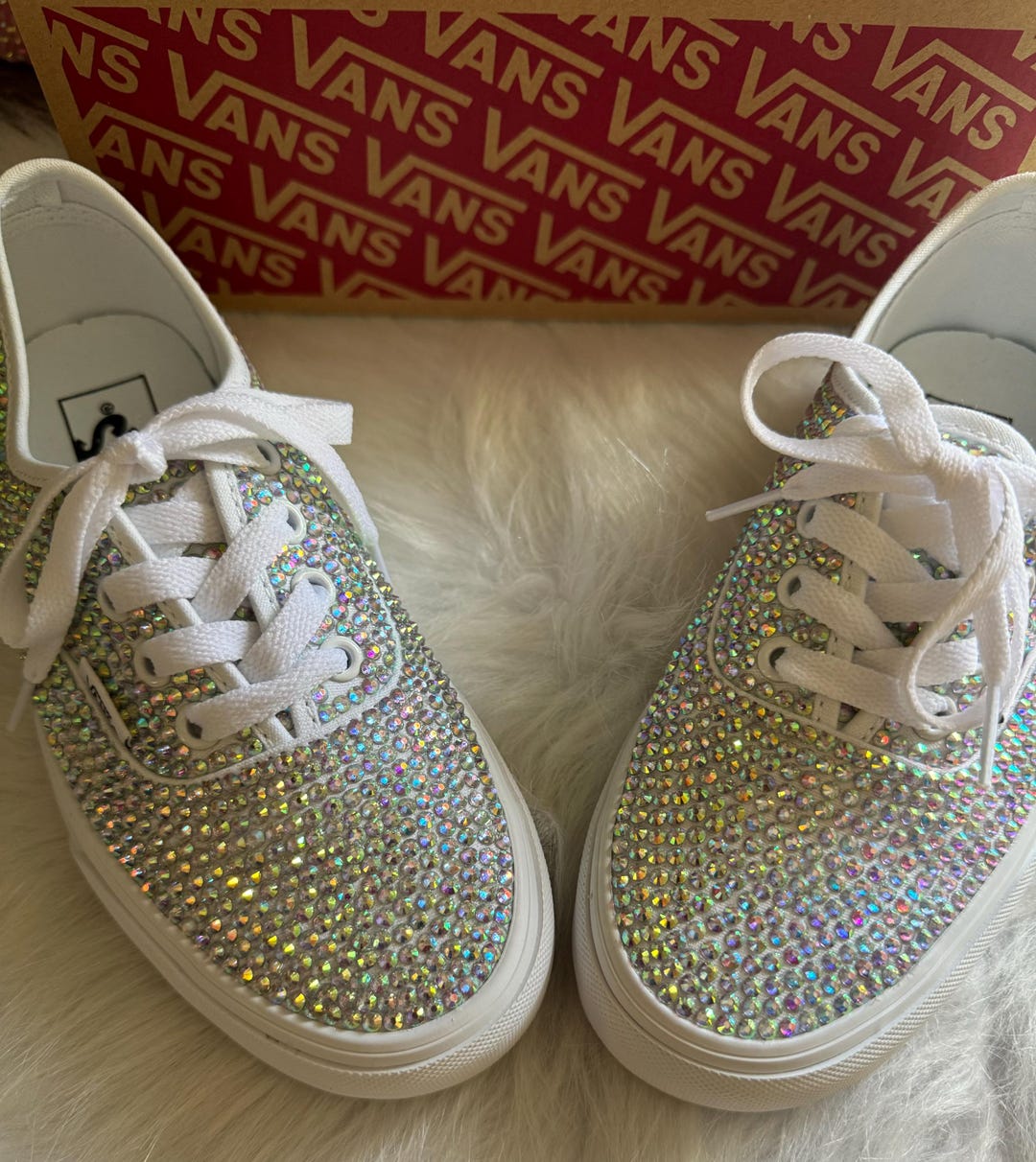 Bedazzled Vans Converse