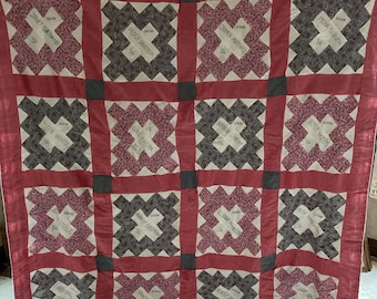 Vintage Chimney Sweep Senior Class of 1956 + an Air Force Corpsman Name Quilt