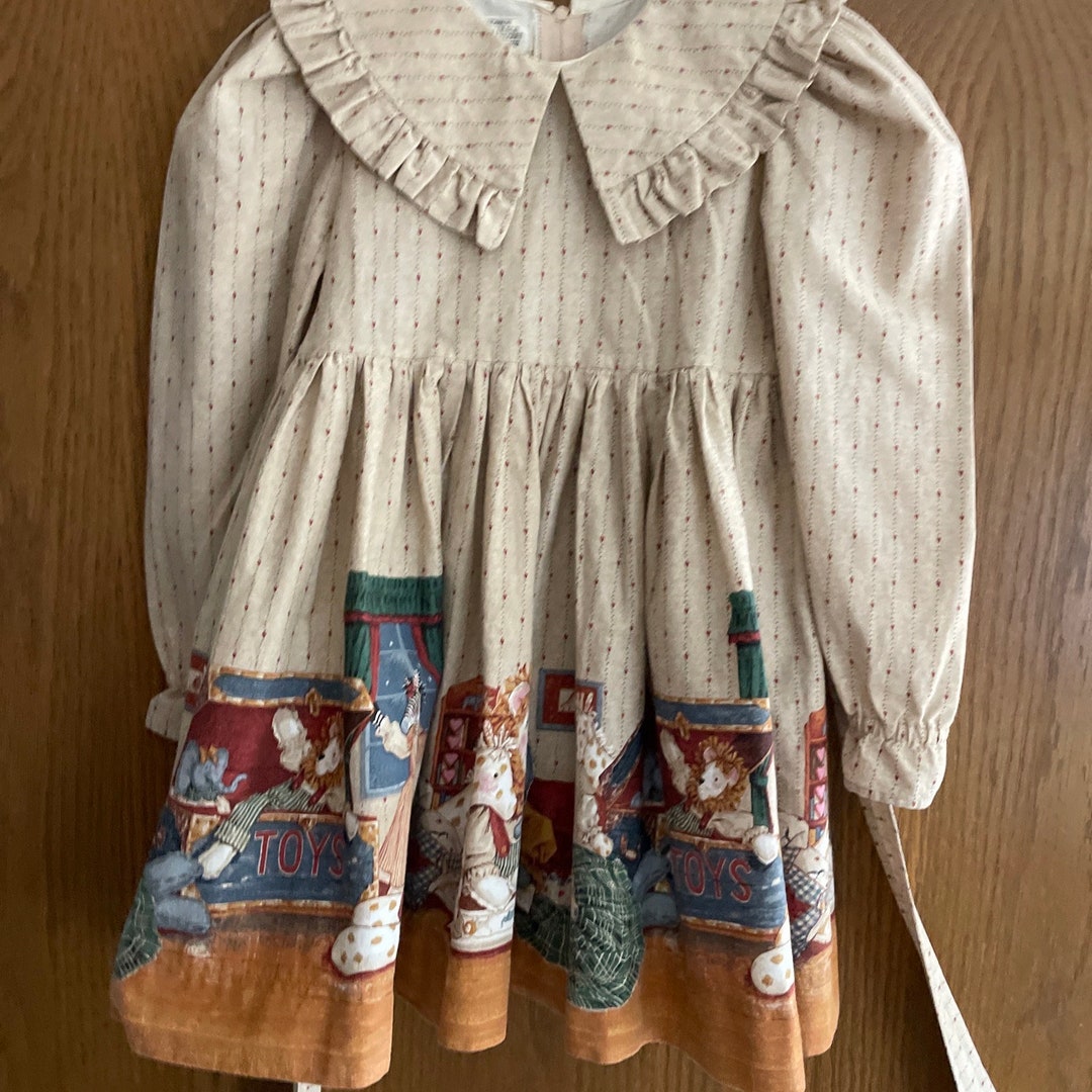 Vintage Daisy Kingdom Dress for Little Girl Size 3T With Etsy