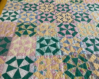 Vintage Windmill Quilt