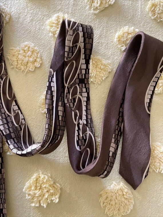 Vintage Enrico Capucci 100% silk hand made neckti… - image 8
