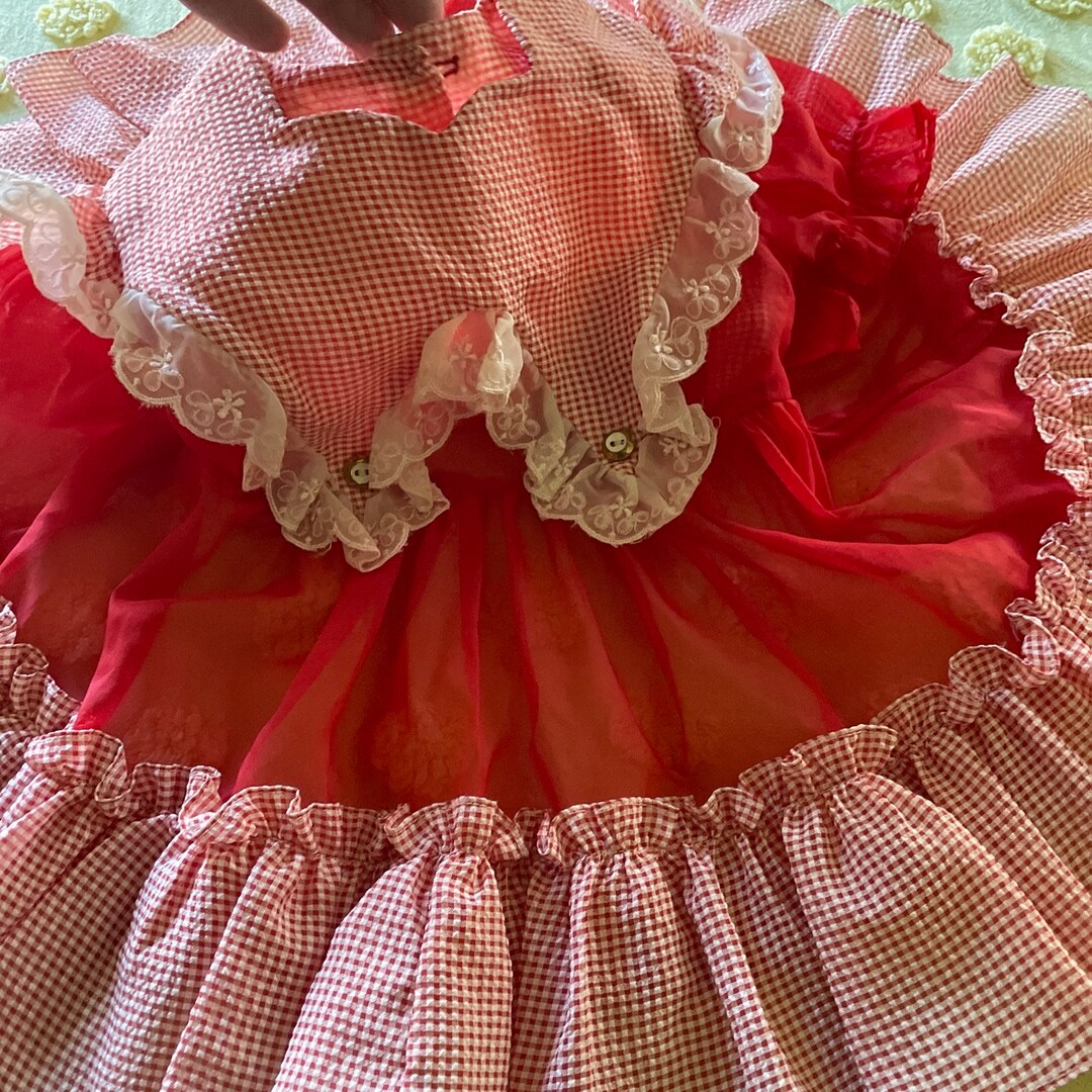 Vintage A Sunny Togs Original Baby Girl Dress Made in Etsy