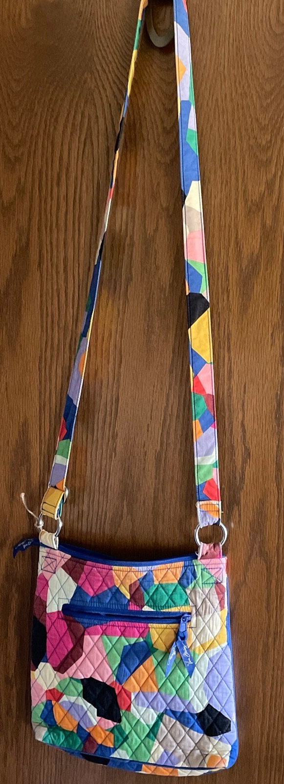 Vintage Vera Bradley Quilted Shoulder Strap Multicolor Purse Etsy