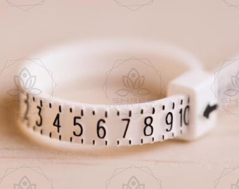 Ring Sizer Reusable Adjustable Ring Sizer – FREE SHIPPING | Perfect for Wedding Rings and  Bands | Accurate Size Finder for US & Canada